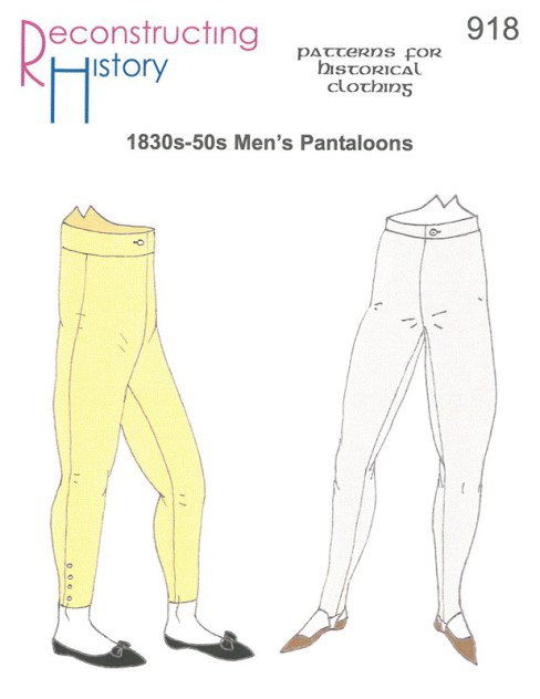 RH918: 1830S - 50S MEN'S PANTALOONS