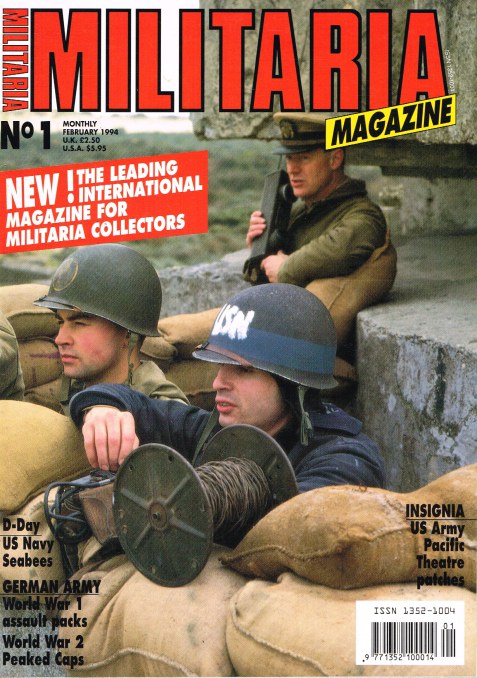 MILITARIA MAGAZINE NO 1 : FEBRUARY 1994