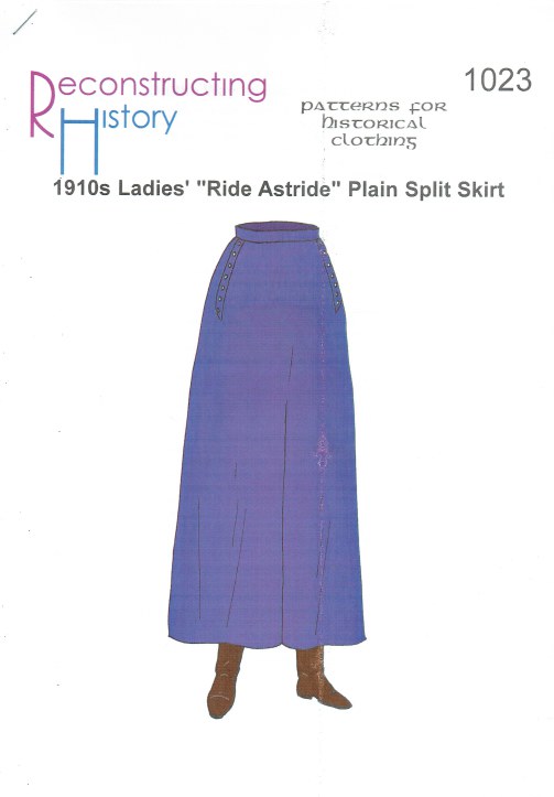 1920s split skirt
